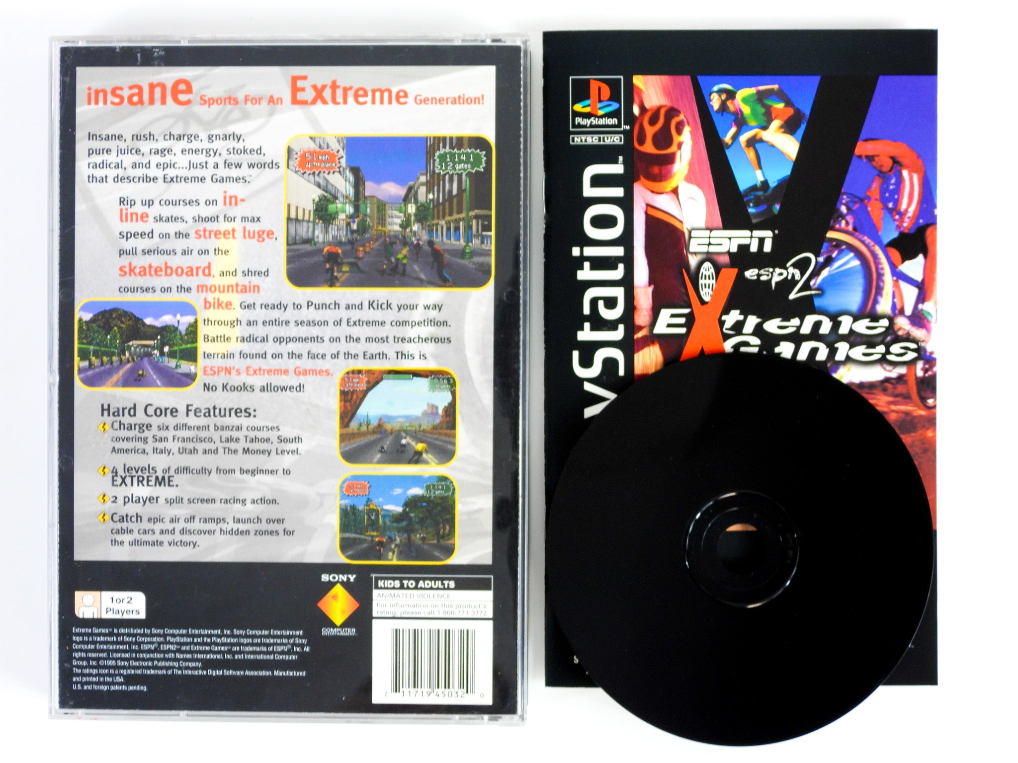 ESPN Extreme Games [Long Box] (Playstation / PS1) – RetroMTL