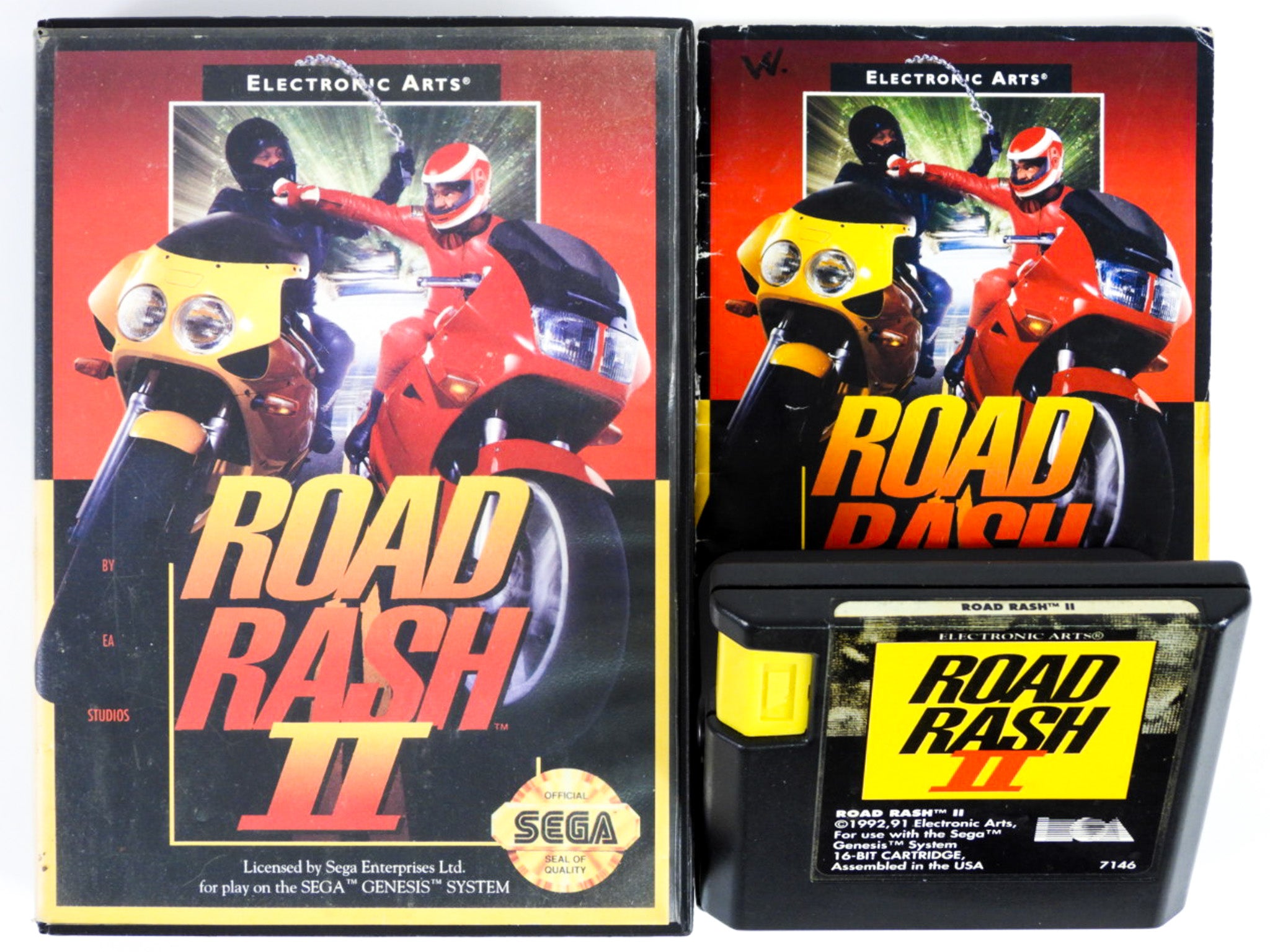 Road Rash Ii Road Rash II 2 (Sega Genesis) – RetroMTL