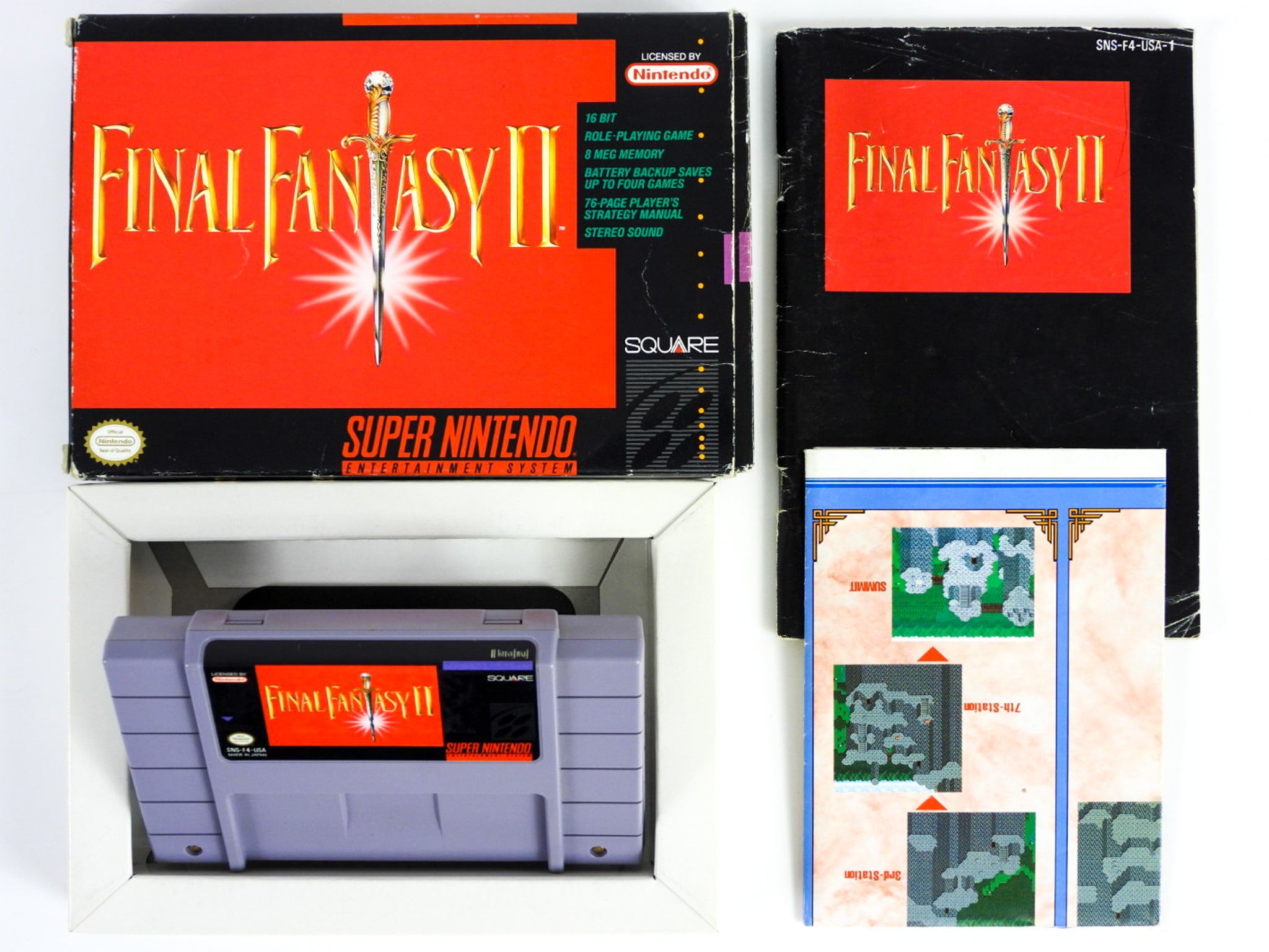 Final Fantasy II online for Super Nintendo