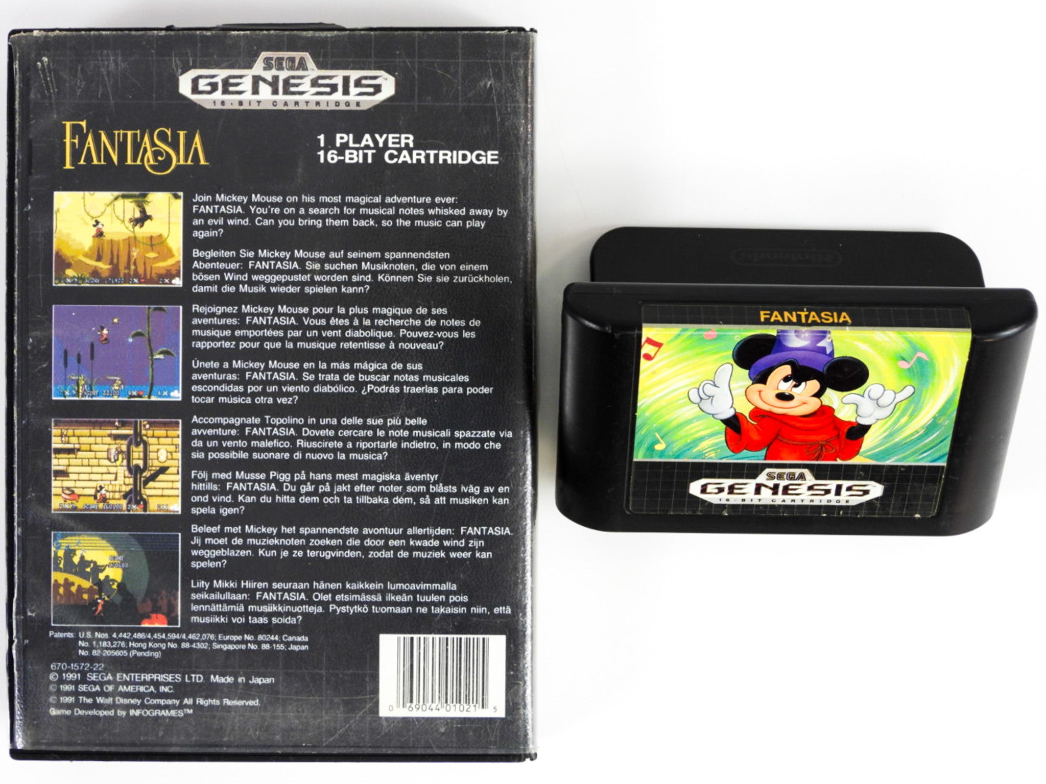 Fantasia Sega Genesis RetroMTL Fantasia Sega Genesis RetroMTL
