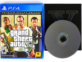Grand Theft Auto V 5 [Premium Online Edition] (PlayStation 4 / PS4)