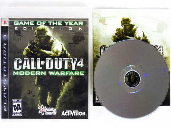 Call Of Duty 4 Modern Warfare [Game Of The Year] (Playstation 3 / PS3)