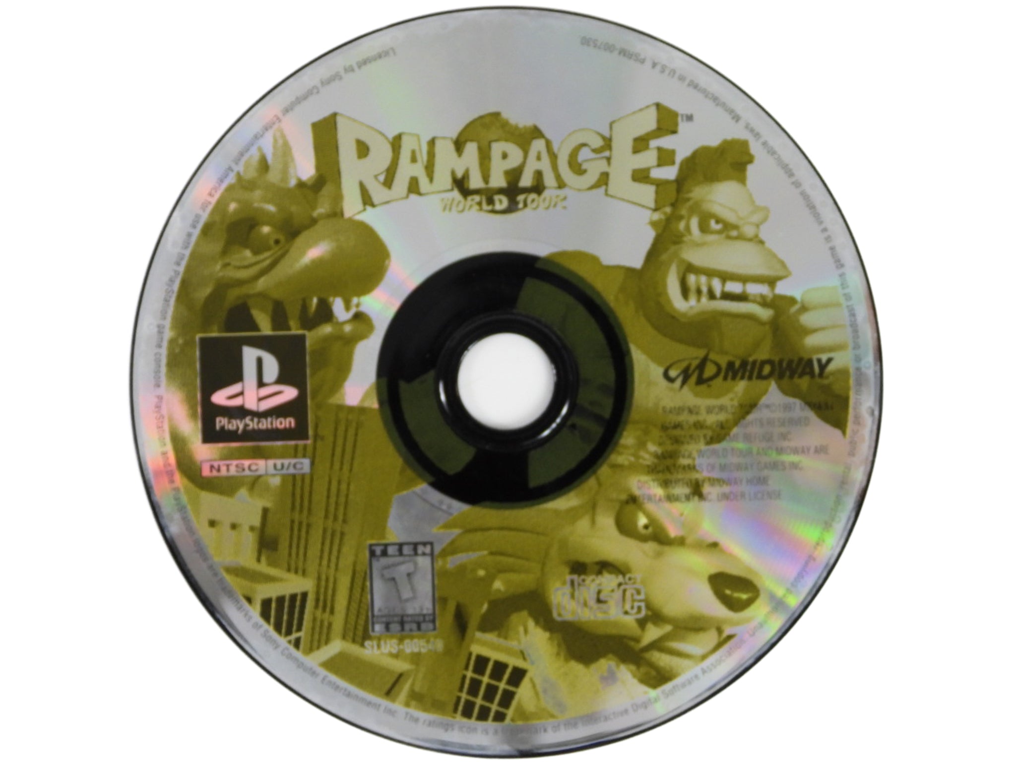 Rampage World Tour (PlayStation / PS1) – Retro MTL
