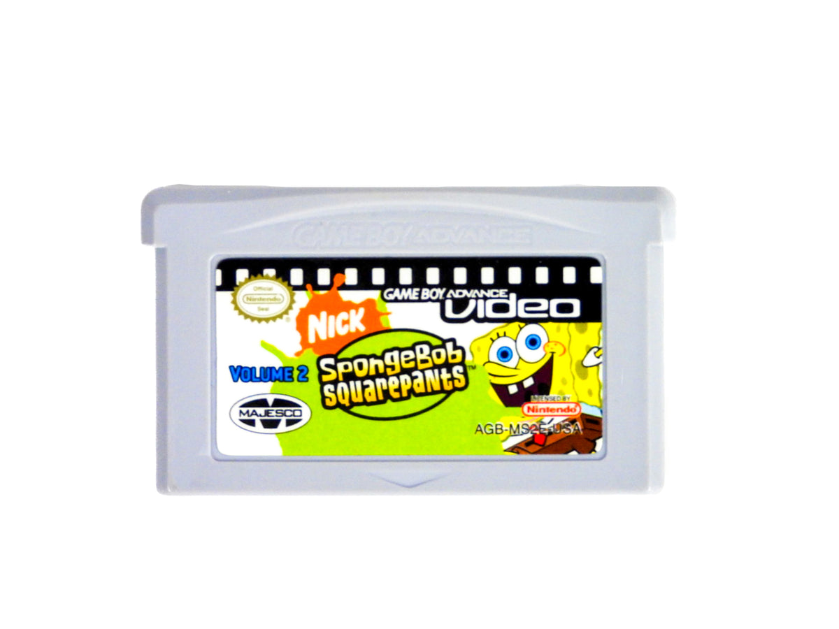 GBA Video: SpongeBob SquarePants Volume 2 (Nintendo Game Boy Advance ...
