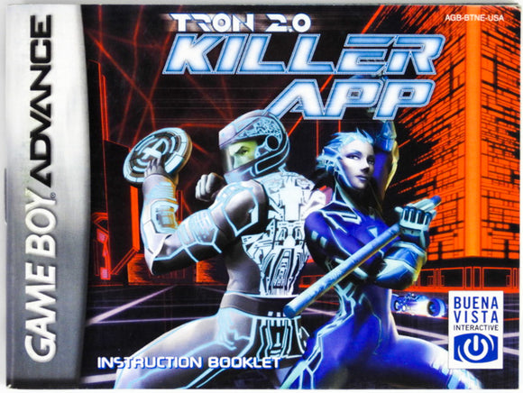 TRON 2.0 Killer App [Manual] (Game Boy Advance / GBA)