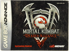 Mortal Kombat Deadly Alliance [Manual] (Nintendo Game Boy Advance / GBA)