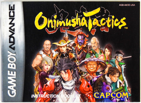 Onimusha Tactics [Manual] (Game Boy Advance / GBA)
