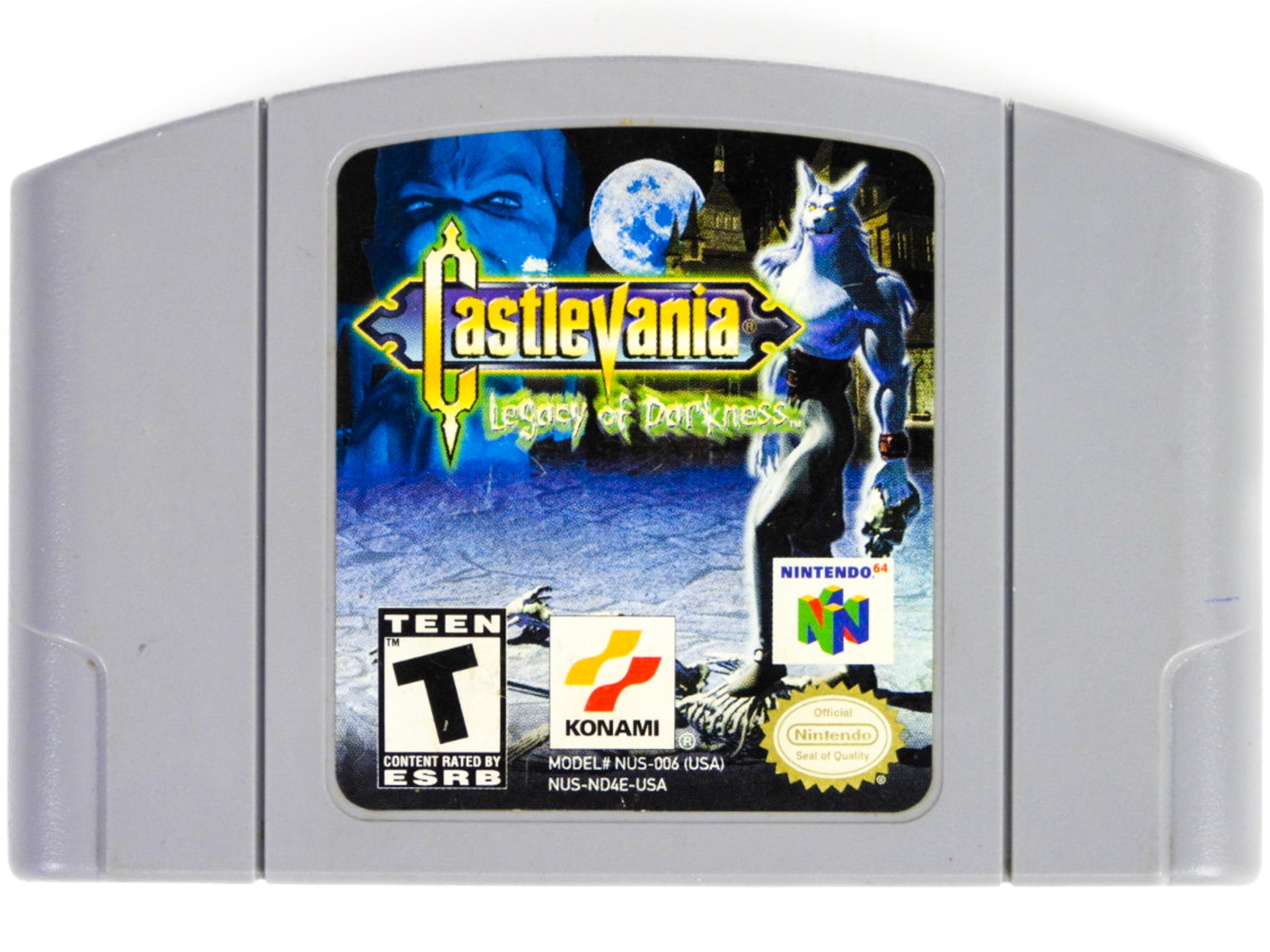 Castlevania factory Legacy of Darkness for Nintendo 64