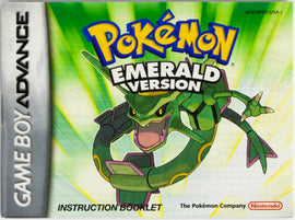 Pokemon Emerald [Manual] (Nintendo Game Boy Advance / GBA)