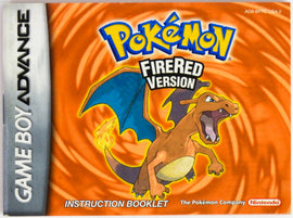Pokemon FireRed [Manual] (Nintendo Game Boy Advance / GBA)