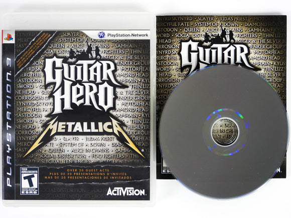 Guitar Hero: Metallica (Playstation 3 / PS3)