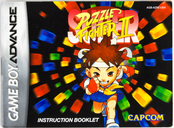 Super Puzzle Fighter 2 [Manual] (Game Boy Advance / GBA)