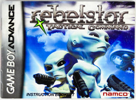 Rebelstar Tactical Command [Manual] (Nintendo Game Boy Advance / GBA)