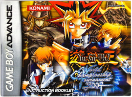 Yu-Gi-Oh World Championship Tournament 2004 [Manual] (Nintendo Game Boy Advance / GBA)