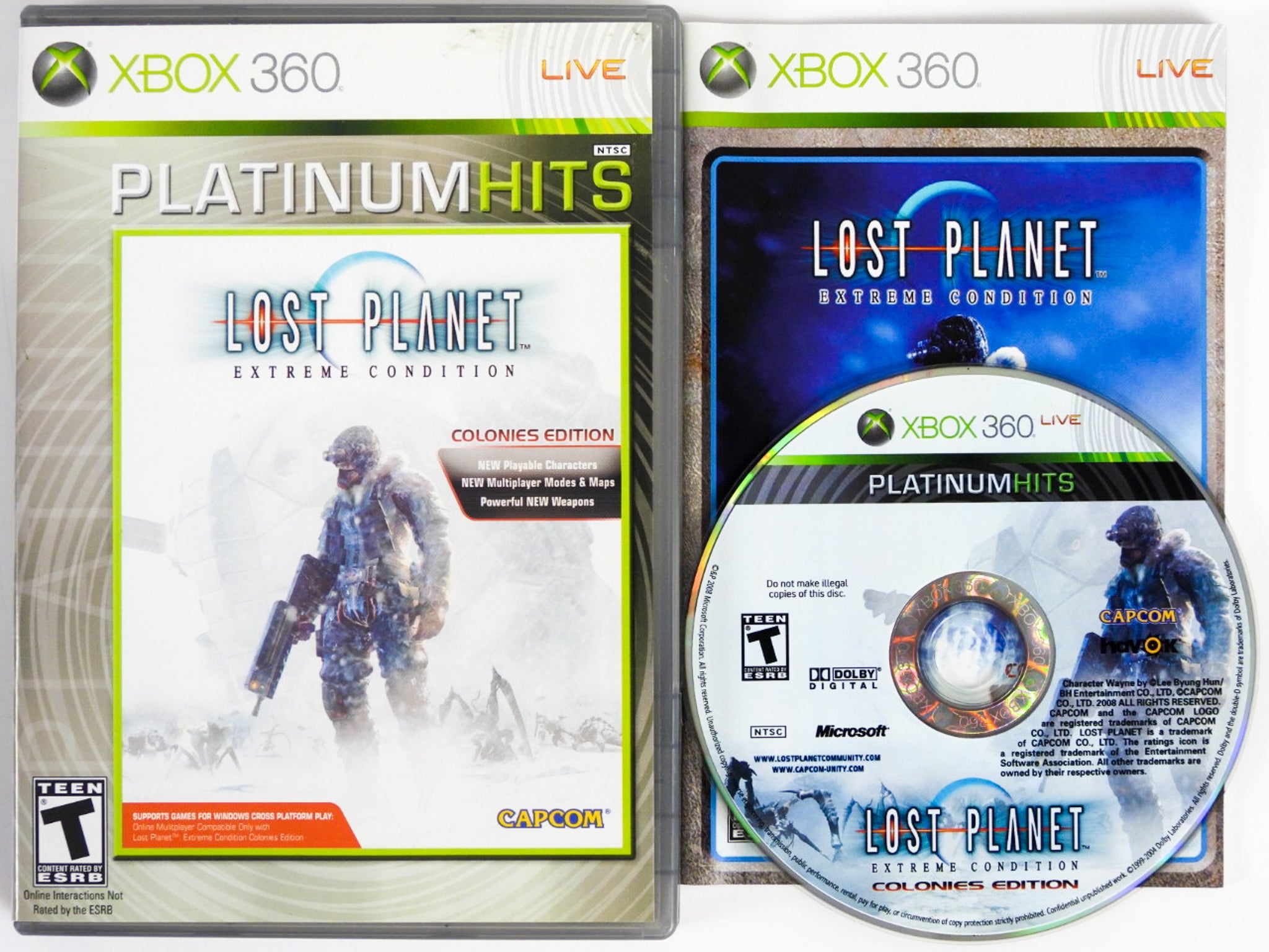 Lost Planet Extreme Condition Xbox 360 Fisico | Cuotas sin interés Lost Planet Extreme Condition Xbox 360 Fisico | Cuotas sin interés