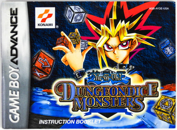 Yu-Gi-Oh Dungeon Dice Monsters [Manual] (Game Boy Advance / GBA)