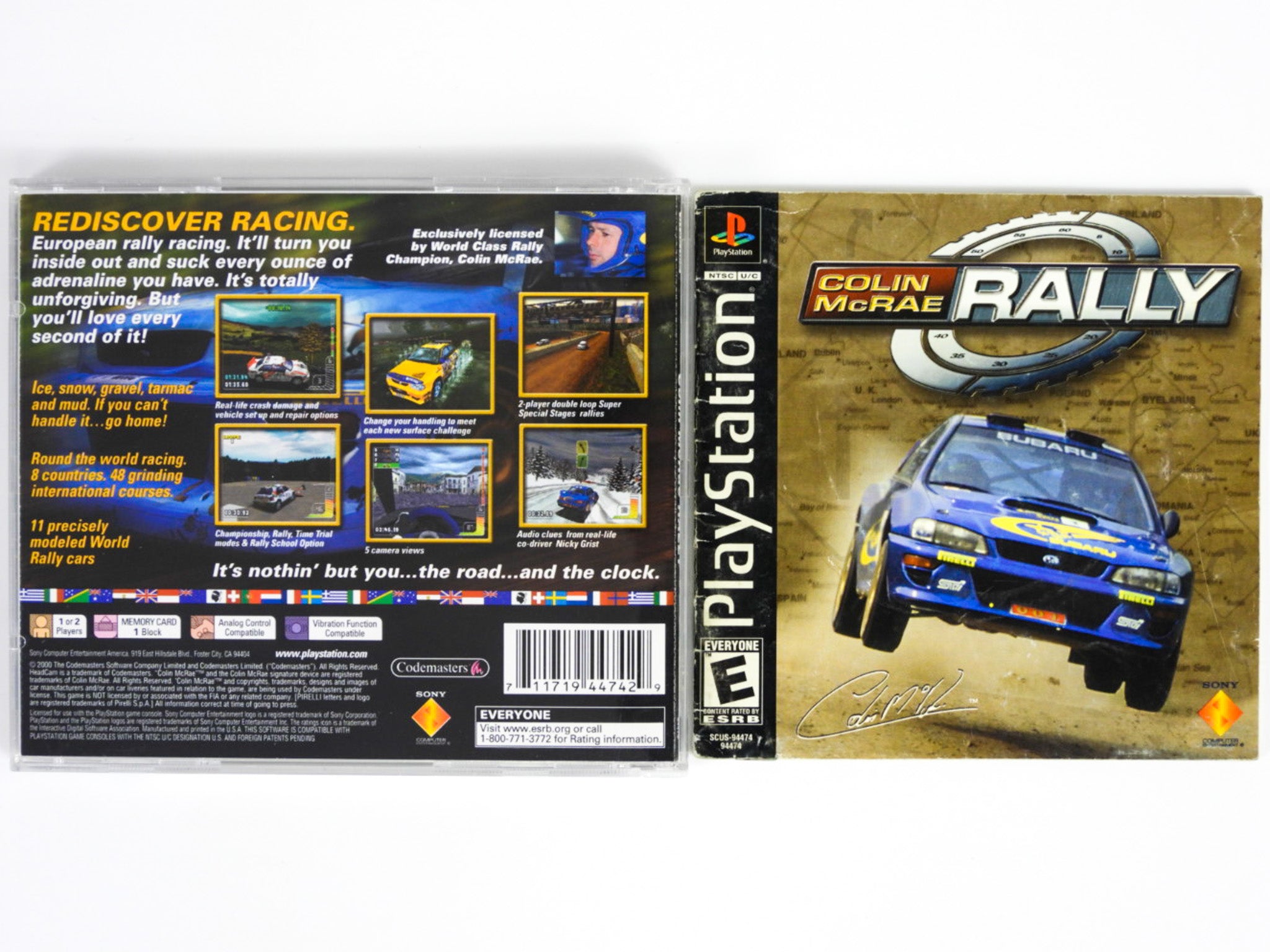Ps1 Rally Colin McRae Rally (PlayStation / PS1) – Retro MTL