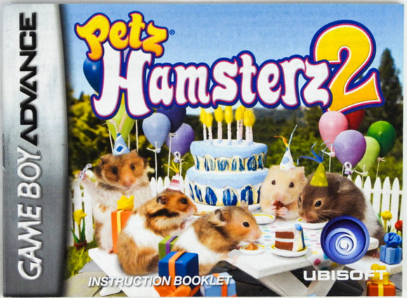 Petz Hamsterz 2 [Manual] (Game Boy Advance / GBA)