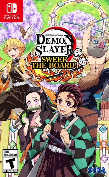 Demon Slayer: Kimetsu No Yaiba - Sweep The Board (Nintendo Switch)