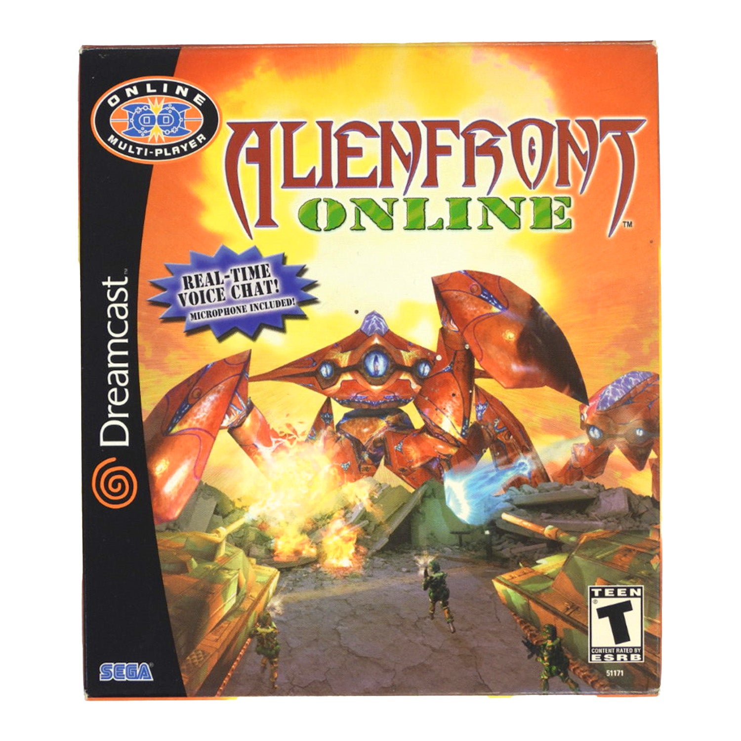 Alien Front Online [Mic Bundle] (Sega Dreamcast)