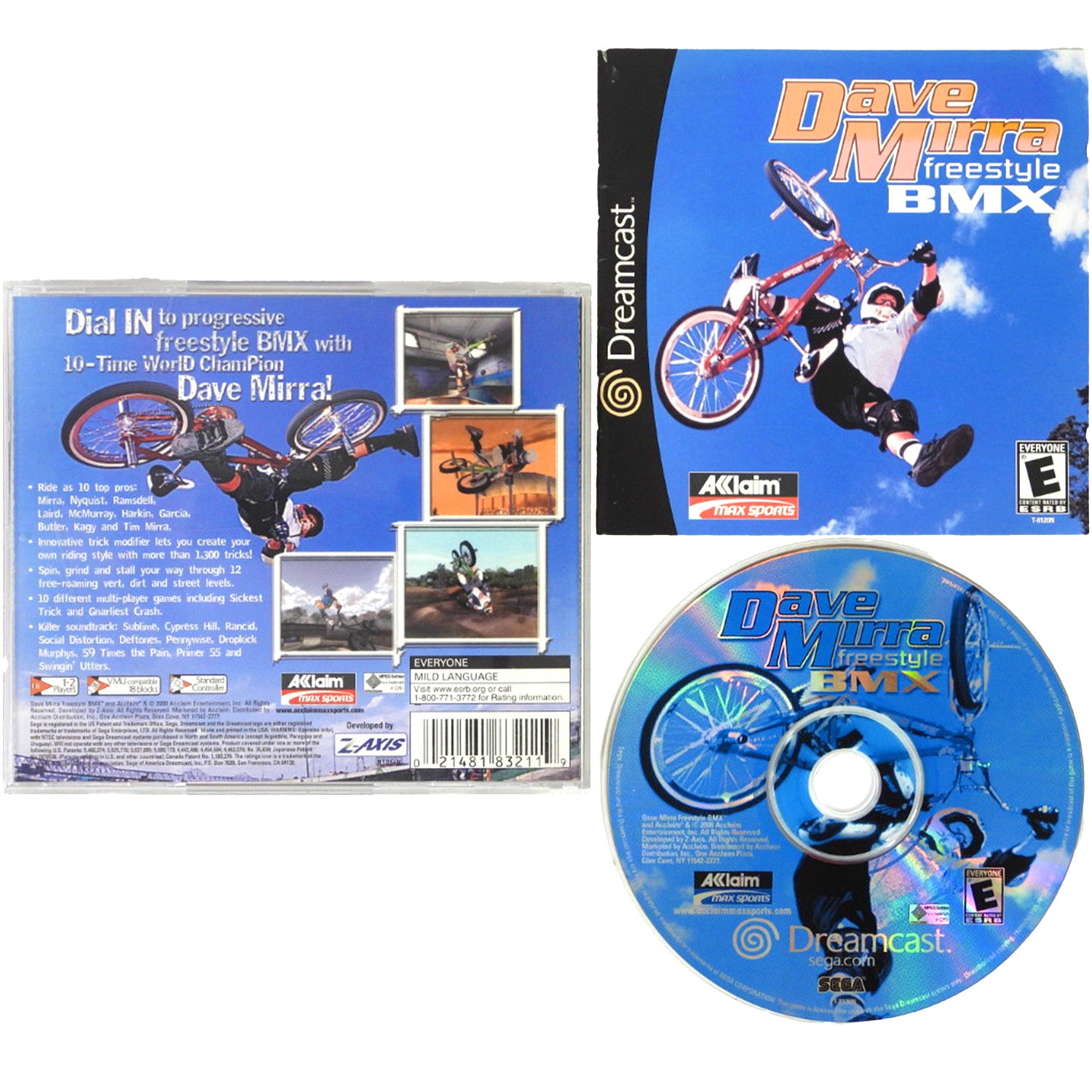 Dave Mirra Freestyle BMX (Sega Dreamcast)