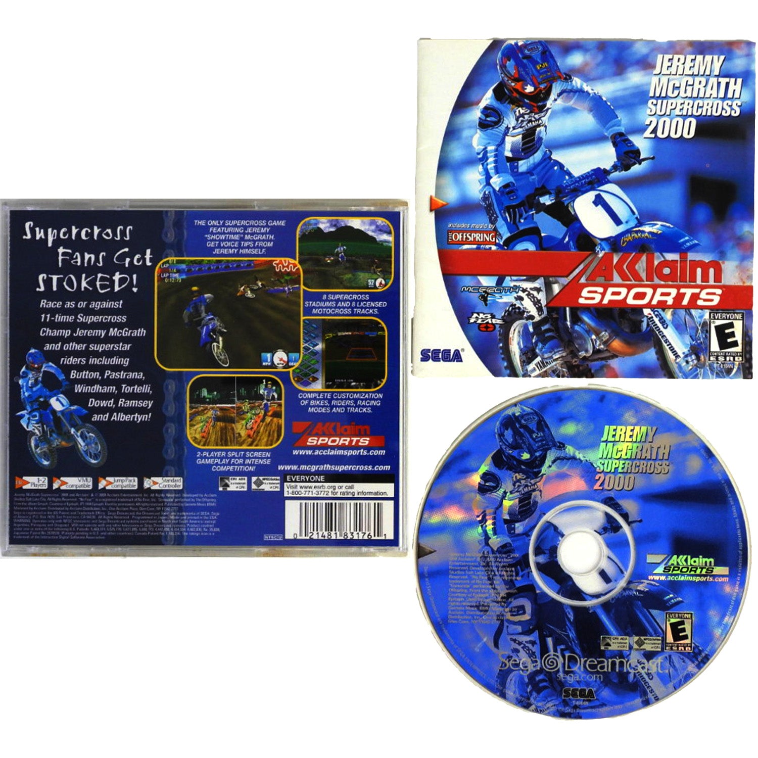 Jeremy McGrath Supercross 2000 (Sega Dreamcast)
