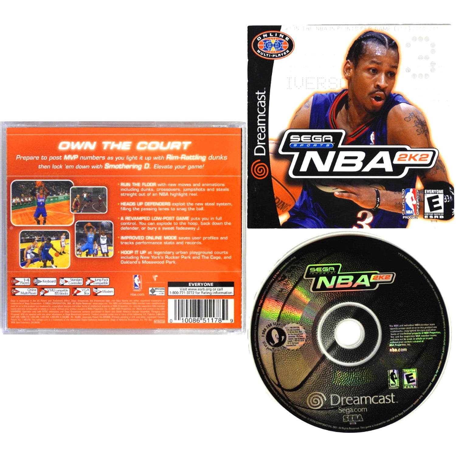 NBA 2K2 (Sega Dreamcast)