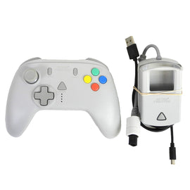 White StrikerDC Wireless Dreamcast Controller [Retro Fighters] (Sega Dreamcast)