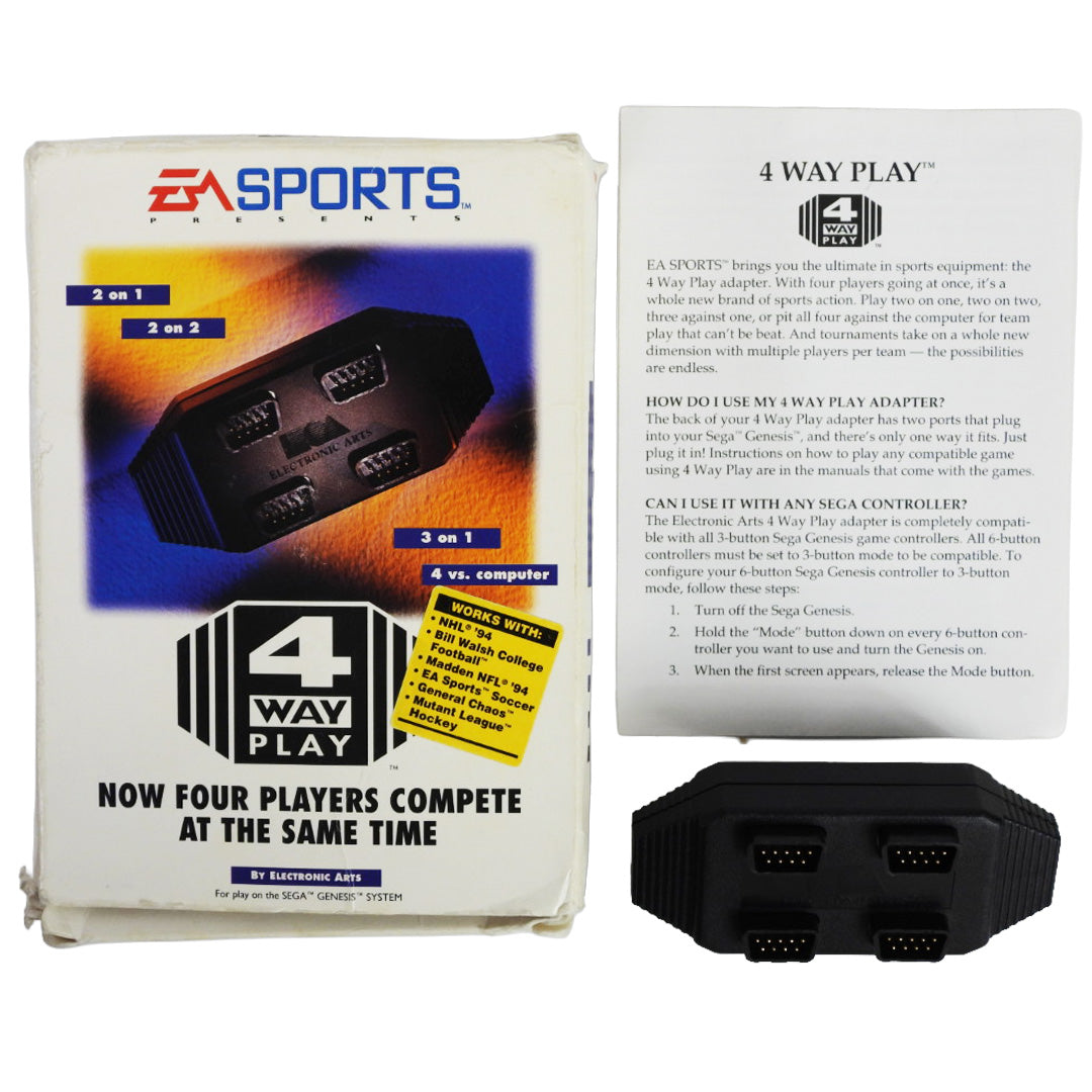 EA SPORTS 4 Way Play Adapter (Sega Genesis)