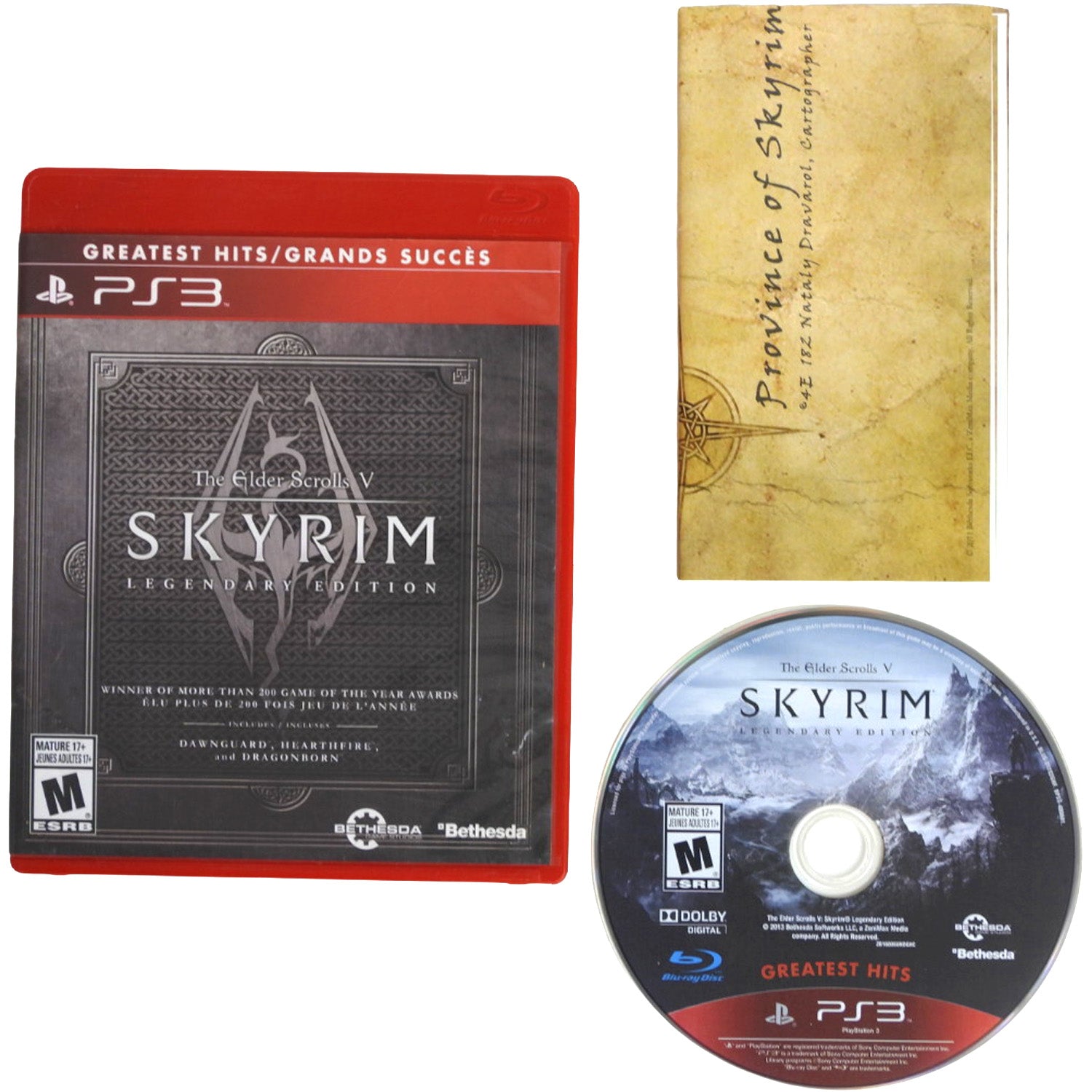 Elder Scrolls V 5: Skyrim [Legendary Edition] [Greatest Hits] (PlayStation 3 / PS3)
