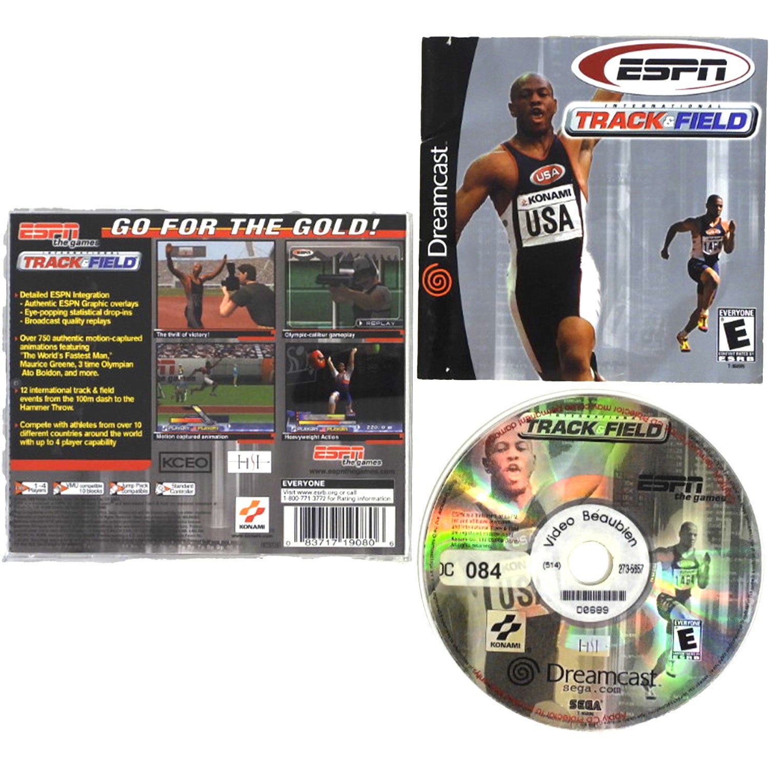 ESPN International Track And Field (Sega Dreamcast)