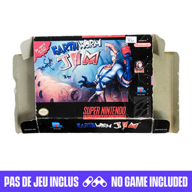 Earthworm Jim [Box] (Super Nintendo / SNES)