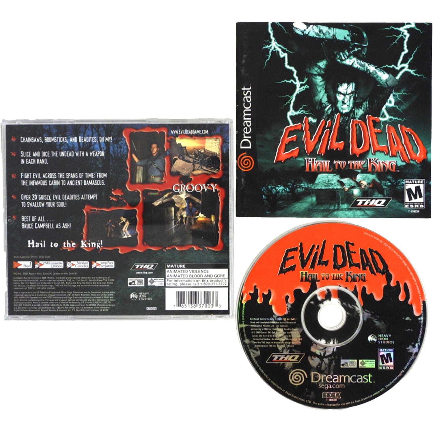 Evil Dead Hail To The King (Sega Dreamcast)
