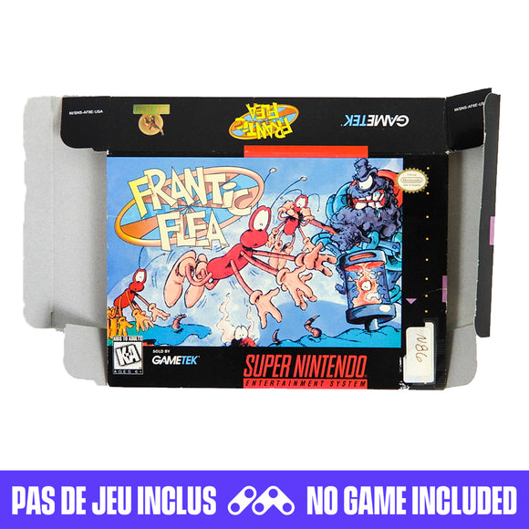 Frantic Flea [Box] (Super Nintendo / SNES) – Retro MTL