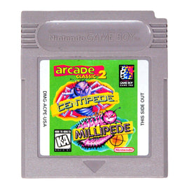 Arcade Classic 2: Centipede And Millipede (Nintendo Game Boy)