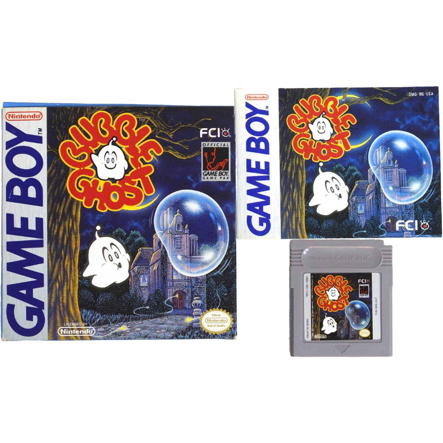 Bubble Ghost (Nintendo Game Boy)