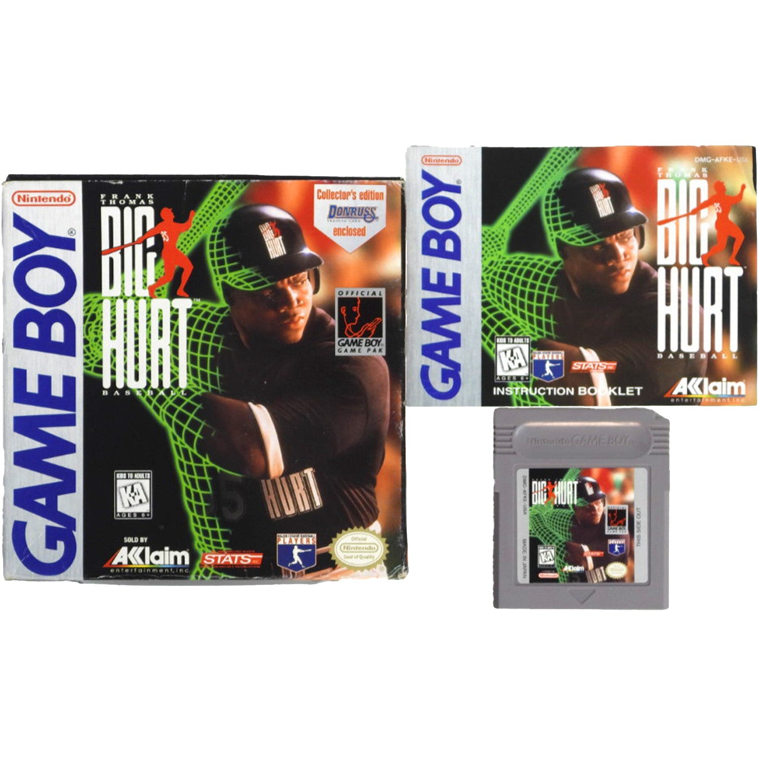 Frank Thomas Big Hurt Baseball (Nintendo Game Boy)