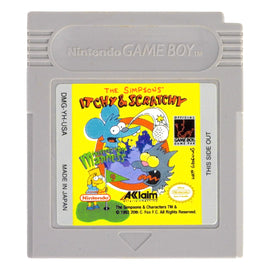 Itchy And Scratchy Miniature Golf Madness (Nintendo Game Boy)