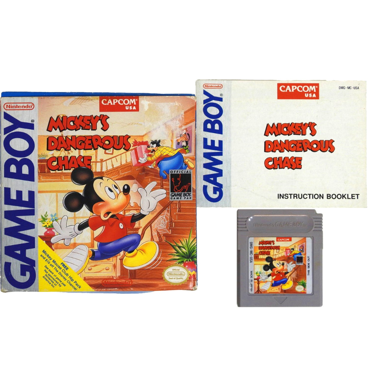 Mickey's Dangerous Chase (Nintendo Game Boy)
