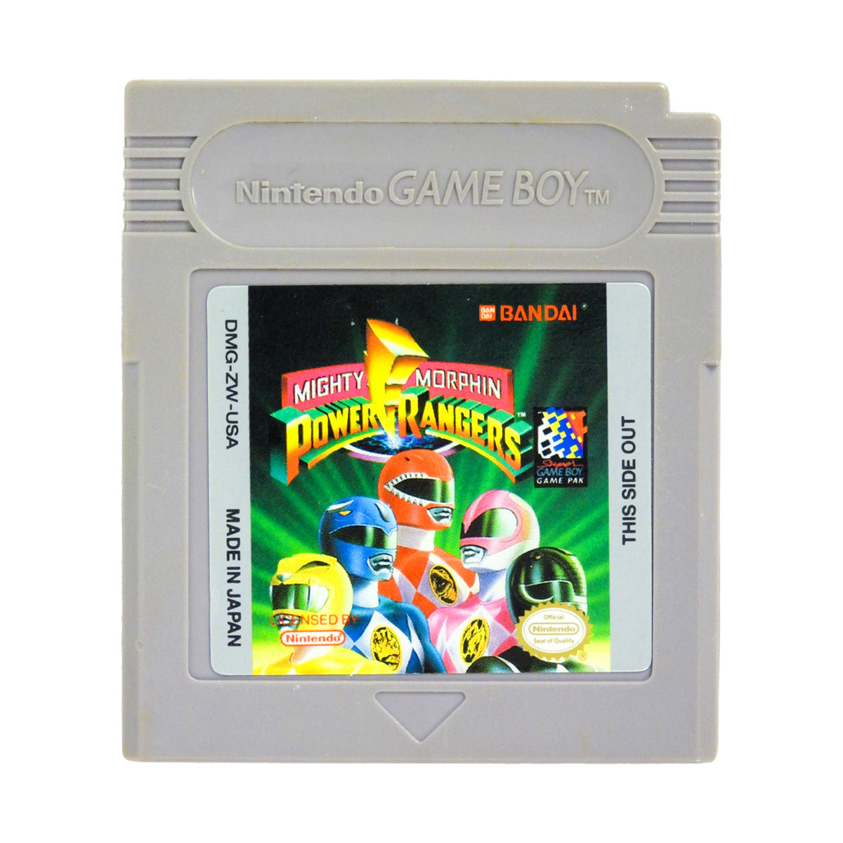 Power Rangers Nes Retro Mighty Morphin Power Rangers (Nintendo Game Boy) – Retro MTL