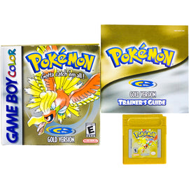 Pokemon Gold (Nintendo Game Boy Color / GBC)