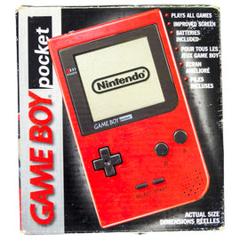 Nintendo Game Boy Pocket System Red