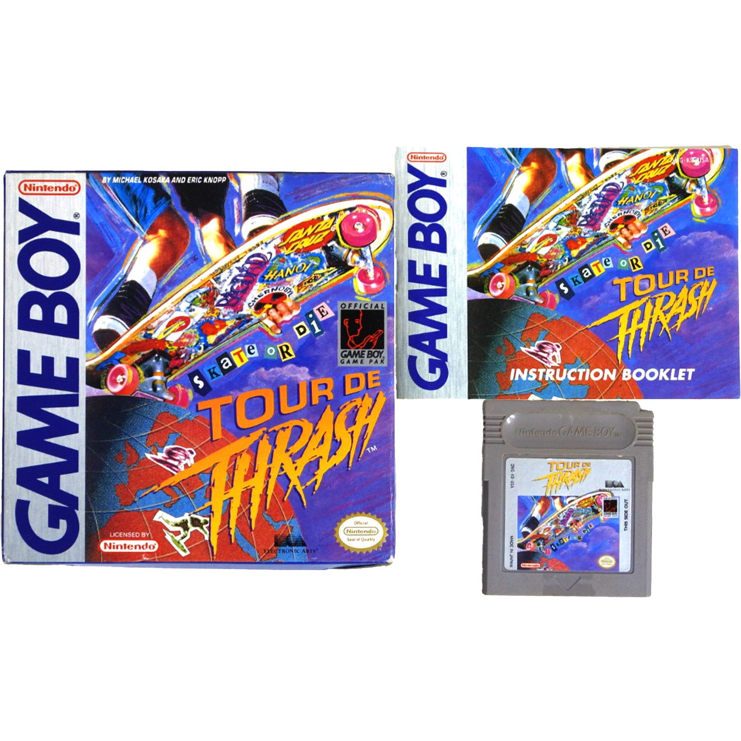Skate or Die Tour de Thrash (Nintendo Game Boy)