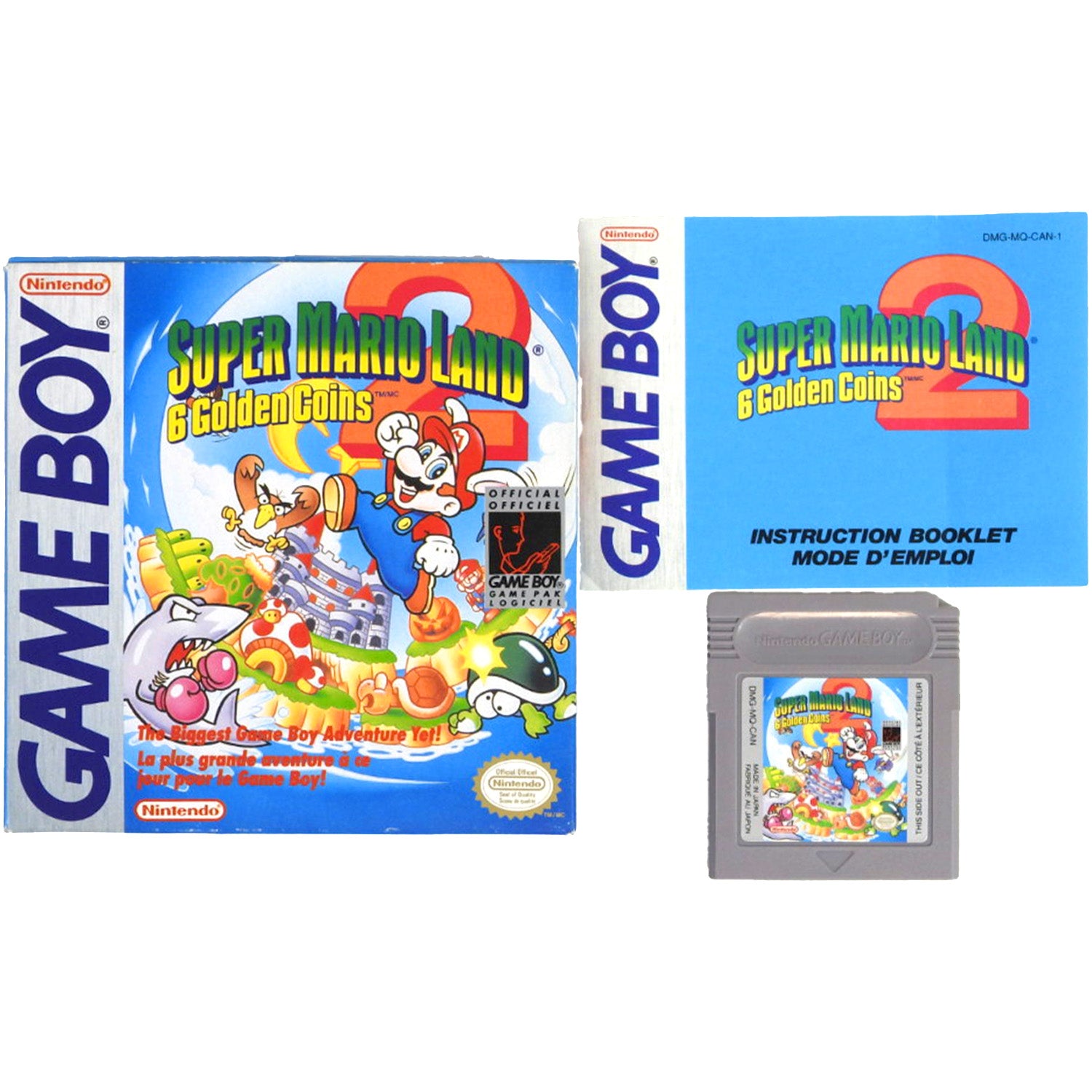 Super Mario Land 2 [CAN Version] (Nintendo Game Boy)