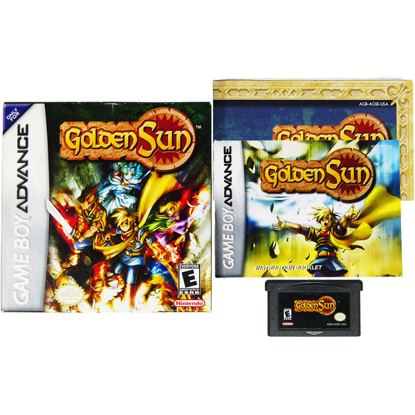 Golden Sun Jeu GBA USA. Jouable en Anglais. Testé. ENVOI SUIVI