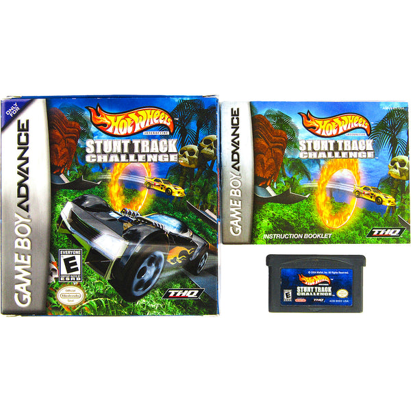 Gba Hot Wheels Stunt Track MANUAL ONLY Hot Wheels Stunt Track