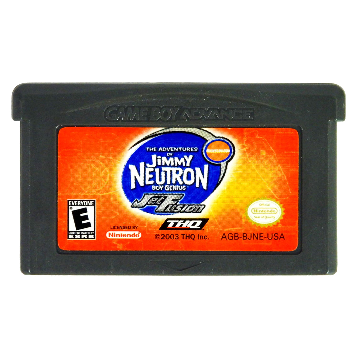 Jimmy Neutron Jet Fusion (Nintendo Game Boy Advance / GBA)