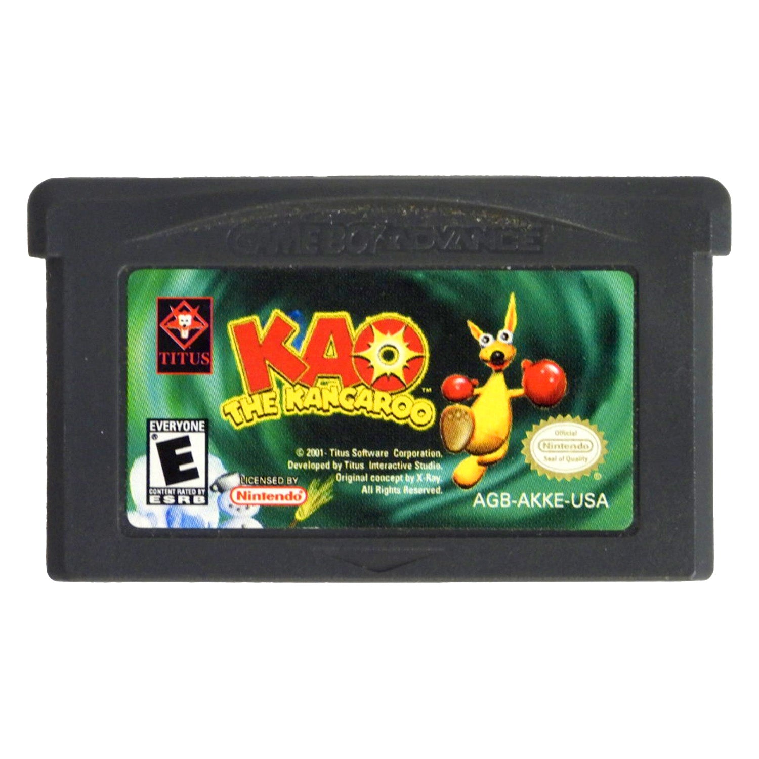 Kao the Kangaroo (Nintendo Game Boy Advance / GBA)