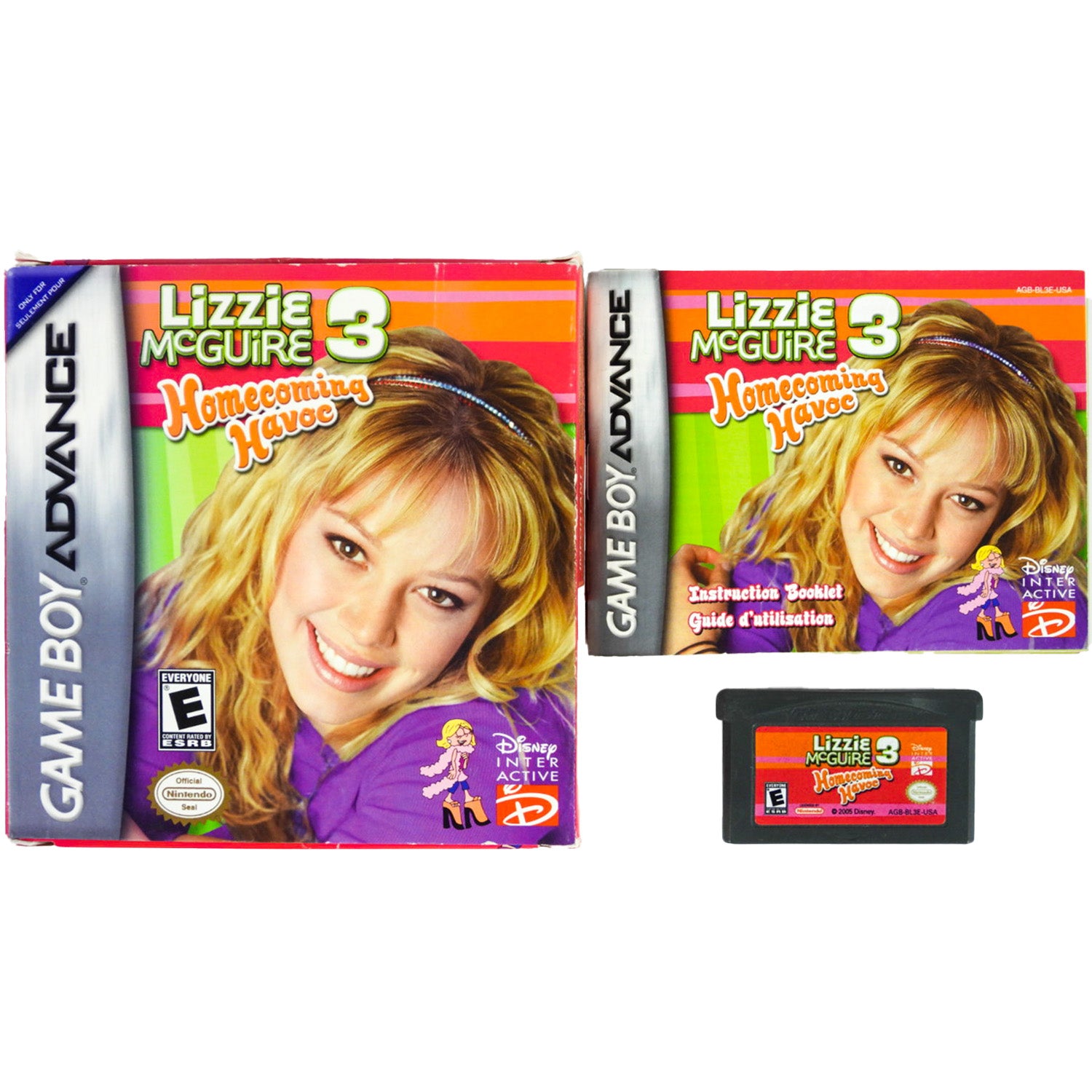 Lizzie McGuire 3 (Nintendo Game Boy Advance / GBA)