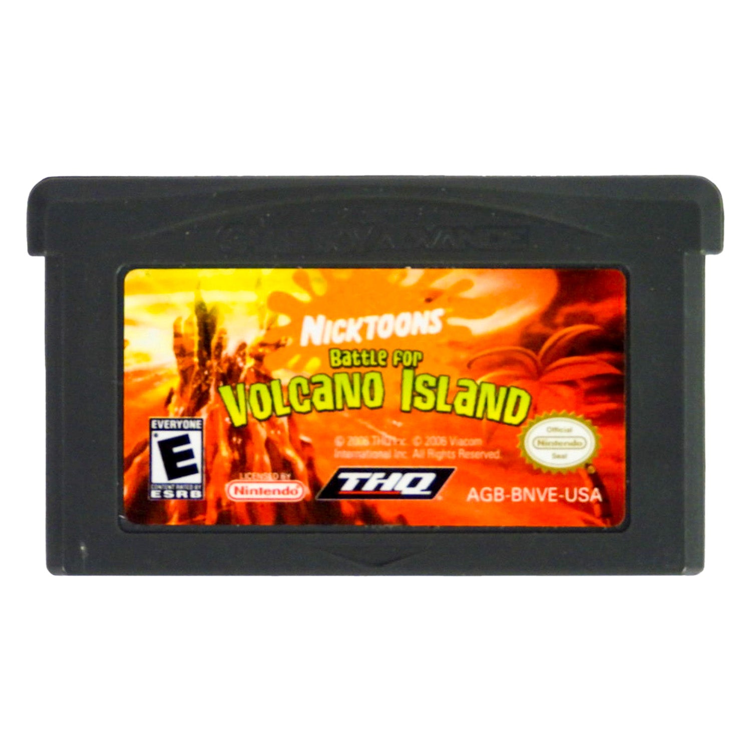 Nicktoons Battle for Volcano Island (Nintendo Game Boy Advance / GBA)